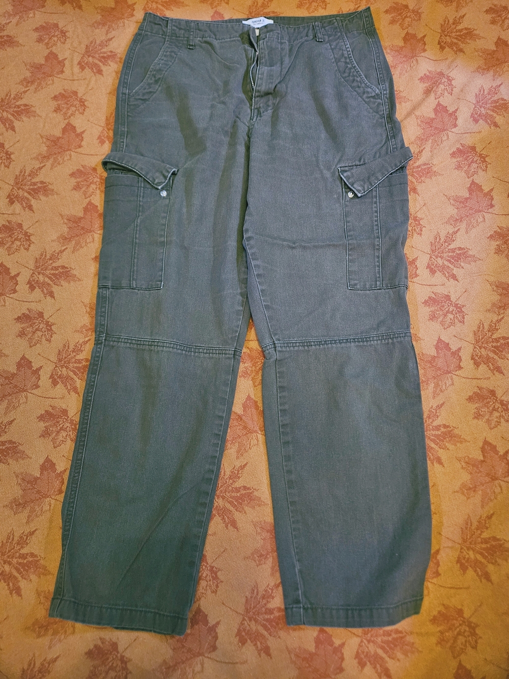 Forever 21 Olive Green Cargo Pants